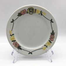 Los Angeles Steamship Co. - 1920's - Rare Steamship China Floral Dessert Dish picture