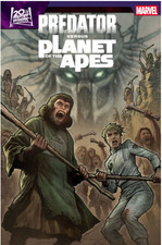 Predator Vs. The Planet Of The Apes #4 CVR A Cover VAR Pre Order 10/28/26 Marvel picture