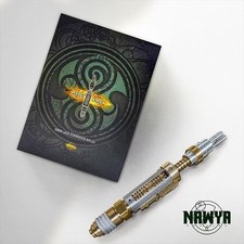 NAWYA 2nd Gen Doctor Who The Master Metal LED Laser Sonic Screwdriver Replica picture