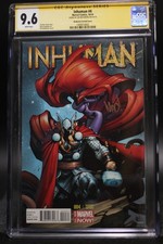 Inhuman (2014) #4 Variant Cover Signed By Joe Madureira CGC SS 9.6 White Pages picture