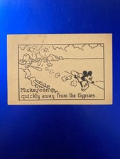 1930s Whitman Publishing - Mickey Mouse - Mickey Ran Quickly From The Gypsies picture