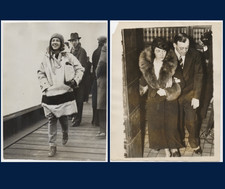 Vintage 1933 1935 Anne Lindbergh Photos Original Pair Aviation Pioneer picture