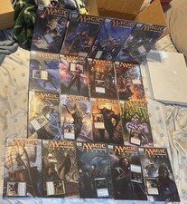 MTG Complete Factory Sealed Set IDW Comics w/ Exclusive Stamped MTG Promo Cards picture