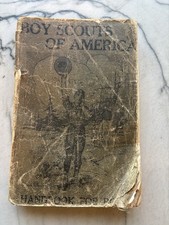 1911 Boy Scouts of America Handbook 1st Edition First Printing 400 #'d pgs READ picture