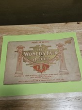Antique Souvenir Booklet The World's Fair At St. Louis 1904 Robert Allan Reid picture