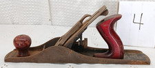 NICE LARGE (14 INCH) VINTAGE CAST MADE IN USA WOOD PLANE PLANER  picture