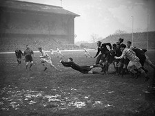 Rugby Union Old Photo Oxford Clear The Ball From A Ruck 1950 picture