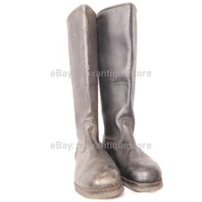 Officer Leather Boots Soviet Army Size 43 C 1973 USSR Soviet Rare picture