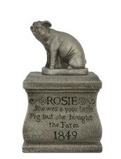 Lowes Disney Haunted Mansion Rosie The Pig Tombstone New In Box Disneyland picture