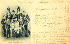 1899 GERMANY RULING FAMILY 