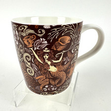 Starbucks 2008 Anniversary Blend Bronze Siren 12 oz Coffee Mug picture