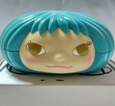 Yoshitomo Nara Candy Case Trinket Box Gummi Girl with Box OOP Vintage Blue picture