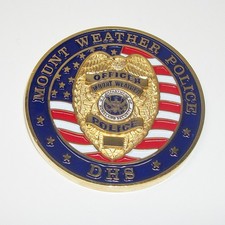 Rare Mount Weather Force Protection Team VA Police Challenge Coin picture