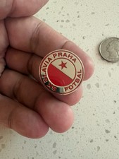 SK Slavia Praha Prague Czech Soccer Football Lapel Pin  in USA picture