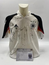 Germany Jersey EM 2004 Team Signed DFB Adidas L picture
