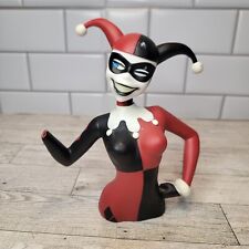 Batman The Animated Series Harley Quinn Vinyl Bust Bank figure statue Read Decri picture