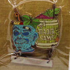 C2 Disney DLR LE Pin 15 Years Anniversary Trader Sam's Enchanted Tiki Bar D23 picture