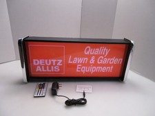Deutz Allis Lawn & Garden LED Display lighted sign lightbox Wall hanging Light picture