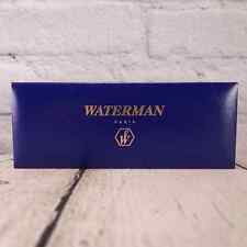 Waterman Paris Expert Black Rollerball Ball Point Pen With Gift Box  picture