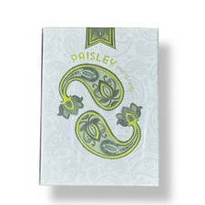 Dutch Card House Paisley Players Card Designers Choice Limited Ed Poudre Green picture