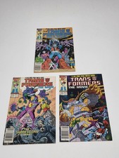 Marvel Transformers The Movie #1-3 Complete Limited Series 1986 Newsstand B&B picture