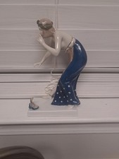 Antique Rosenthal Snake Charmer Figurine by Berthold Boess K442 – German Porcela picture