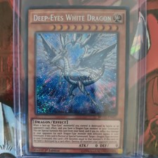 Yu-Gi-Oh Deep-Eyes White Dragon MVP1-ENS05 - Secret Rare 1st Edition (NM)  picture