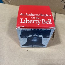 VTG 1975 Authentic Replica Of The LIBERTY BELL, Historical Souvenir Co. ￼w/Box picture