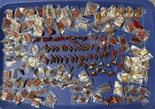 160-Georgia-FLORIDA-Texas-Arkansas Battle Battle Flag  LAPEL/HAT PIN Lot picture