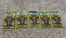 FIVE 2020 Topps Garbage Pail Kids 35th Anniversary Sealed Cello Rack Packs picture