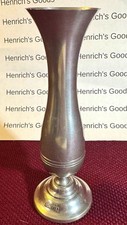 Stieff Pewter Vase Bud Vase Pewter Metal Vase P131 picture