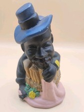 Vintage Americana Elderly Man With Top Hat  picture