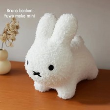 Bruna Bonbon Fluffy White Rabbit Miffy Fuwamoko Mini From Japan New picture