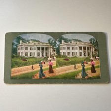 The Connecticut State Building Old New England Antique Stereoview Card 5H6-6 picture