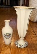 Vtg Lenox Presidential Autumn Vase RARE 10.5