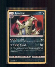 Tyranitar Reverse Holo Holo Rare SM - Celestial Storm 87/168 NM picture