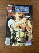 Universal Soldier #1 Newsstand Variant NOW 1992 Photo Cover Dolph Lundgren Fine picture