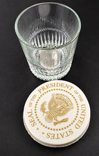 President Barack Obama Used Drinking Glass 9/14/2011 Secret Service Provenance picture