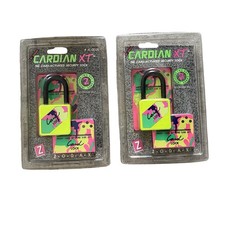 VTG Zodax Cardian XT Card Activated Security Lock SCL-55 Neon Retro Bundle Brite picture