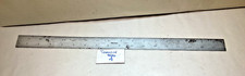 Vintage Craftsman Mitutoyo #182-241 18” steel ruler picture