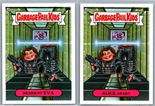 Resident Evil Alice Milla Jovovich Garbage Pail Kids GPK Spoof 2 Card Set picture