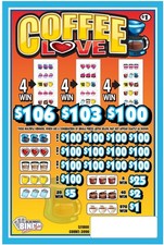 NEW pull tickets COFFEE LOVE - Instant Tabs picture