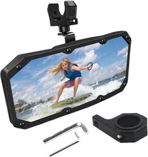 Boat Mirror with Adjustable Aluminum Clamp, Universal 11