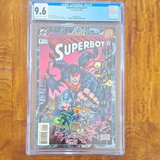 DC Comics Superboy Annual #1 (1994) CGC 9.6 Near Mint+ Kesel Immonen picture