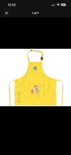 NEW Starbucks Pokemon Pikachu Kids Apron 100-120cm Yellow picture