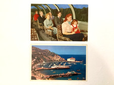 ANTIQUE 1950s UNION PACIFIC RAILROAD PICTORIAL POST CARDS LOT OF 2 picture