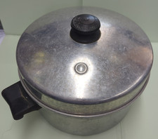 Vintage Saladmaster Dutch Oven Stock Pot 405 HEAVY Aluminum with Vapo Lid picture