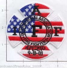 New York - 9-11-01 WTC IAFF 9-11 343 NY Fire Patch v1 picture