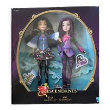 Disney Descendants Evie and Mal Designer Doll Set R2-D2 Exclusive LE 40 picture