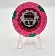Golden Nugget Casino Danville Illinois 2023 $2.50 Casino Chip **SHARP** picture